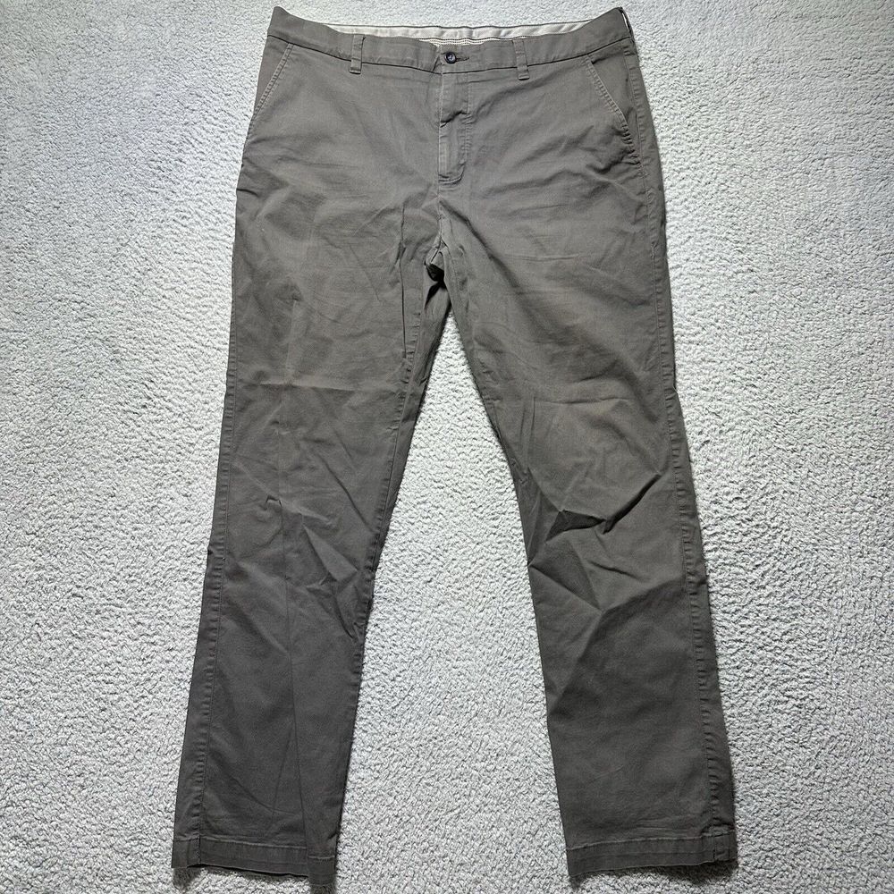 Cole Haan Men's‎ Grand.OS Modern-Fit Performance Chino Pant Magnet Size 38x32